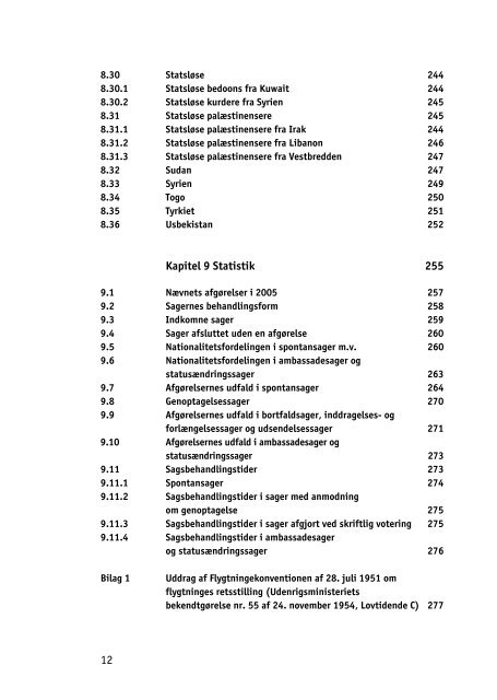 Kapitel 1 - Flygtningenævnet