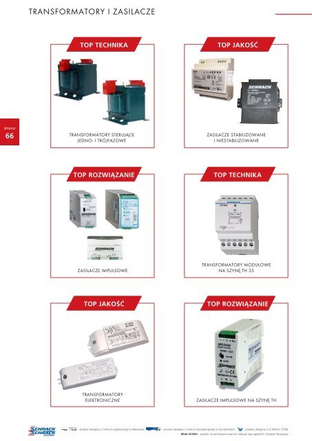 TRANSFORMATORY I ZASILACZE - Schrack