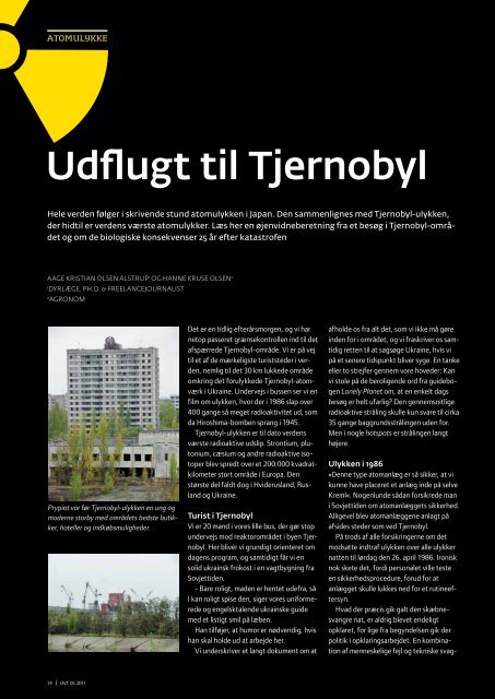 Udflugt til Tjernobyl - Elbo