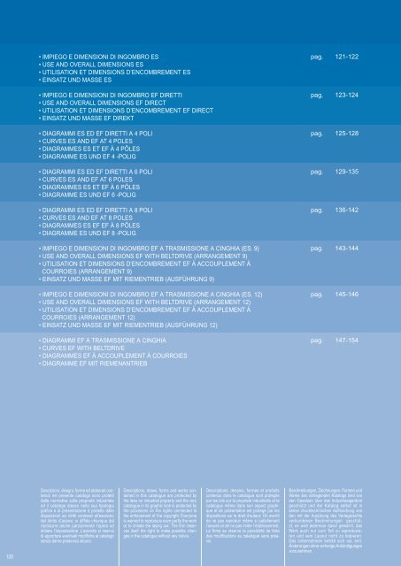 ELVE EF 1126-5-4-3/H 4A/A ELVE ES 1126-5-4/H 4A/A