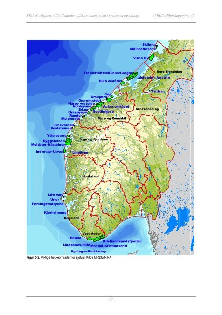 Beskrivelse av miljøtilstanden - Norsk olje og gass