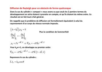 Diffusion de Rayleigh pour un obstacle de forme quelconque 0 ...