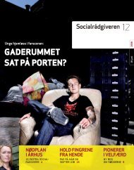 Socialrådgiveren nr. 12-2008 - Dansk Socialrådgiverforening