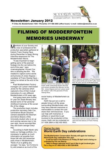 here - Modderfontein Conservation Society