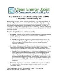 Key Benefits of the Clean Energy Jobs and Oil Company ...