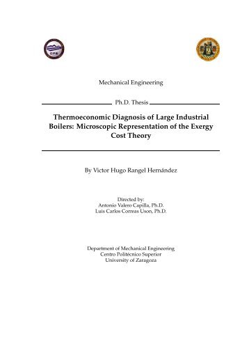 Microscopic Representation of the Exergy Cost Theory - circe ...