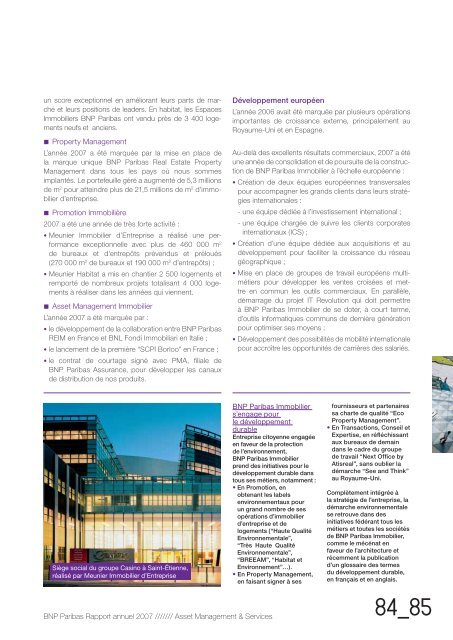 Rapport annuel - BNP Paribas