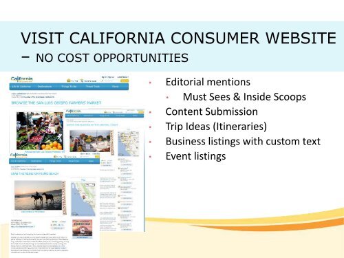 Central Coast Tourism Council's Annual Retreat - the California ...