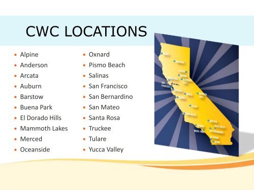 Central Coast Tourism Council's Annual Retreat - the California ...
