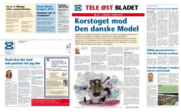Du kan læse Tele Øst Bladet her på hjemmesiden - Dansk Metal ...