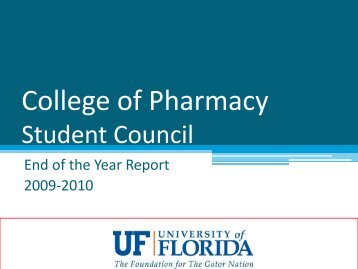 2009-2010 Gainesville End of Year Student Report - College of ...