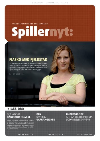 SpIllErnyt - Håndbold Spiller Foreningen