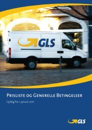 Prisliste og Generelle Betingelser - A/S ScanNet