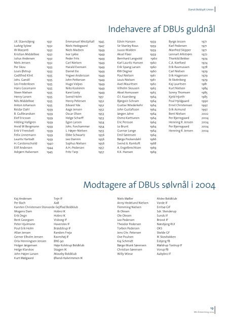 Årsberetning - DBU