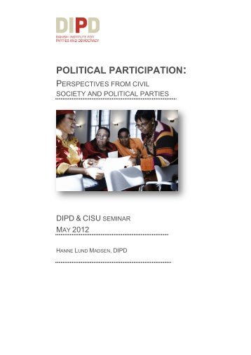 political participation - Danish Institute for Parties and Democracy