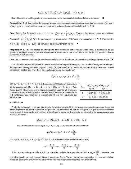 un modelo de competencia espacial duopolistica via precios