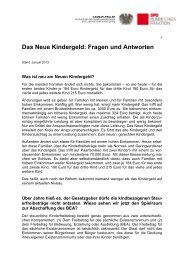 Das Neue Kindergeld: Fragen und Antworten - Michael Hartmann ...