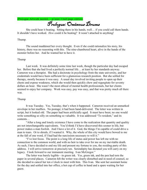 Dragon: The Embers Core Book - MrGone's Character Sheets