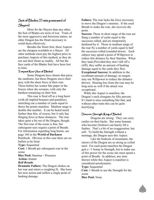 Dragon: The Embers Core Book - MrGone's Character Sheets