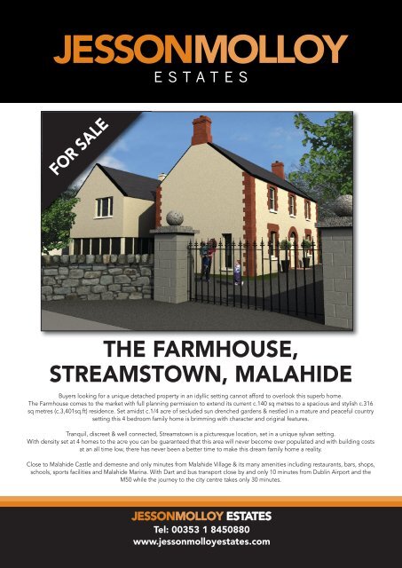 THE FARMHOUSE, STREAMSTOWN, MALAHIDE - MyHome.ie