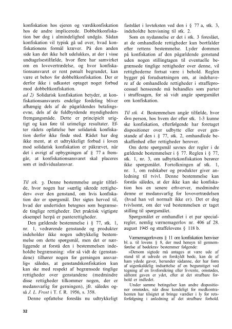 Betænkning 355 om konfiskation - 1964 - Krim