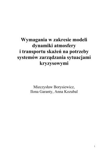 KLUCZOWE WNIOSKI I ZALECENIA - MANHAZ