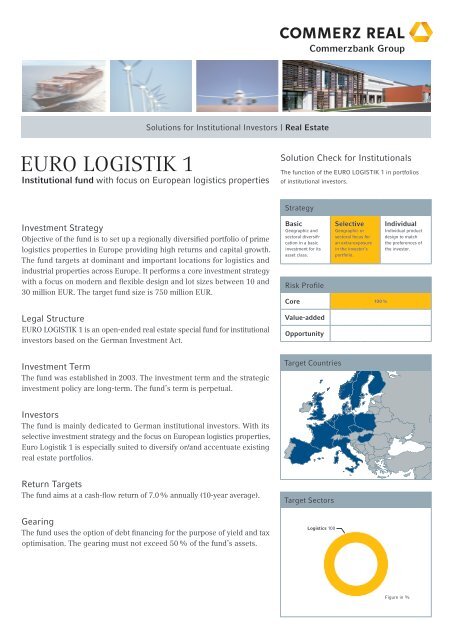 Euro Logistik 1 - Commerz Real