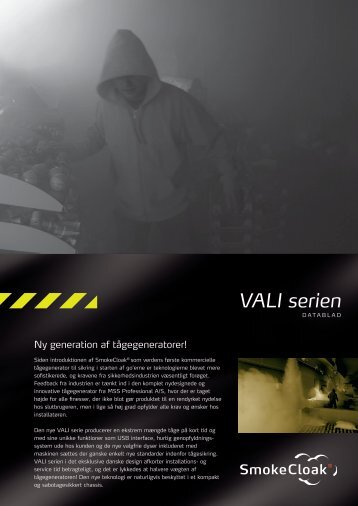 VALI-serien datablad - BUANCO