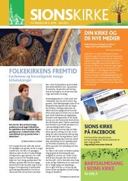 FOLKEKIRKENS FREMTID - Sions Kirke