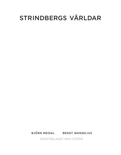 Strindberg cover swe.indd