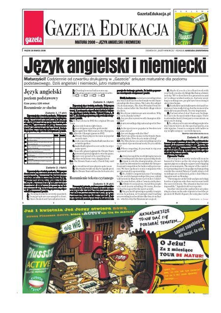 Język angielski i niemiecki - Gazeta.pl