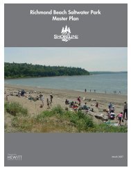 Richmond Beach Saltwater Park Master Plan