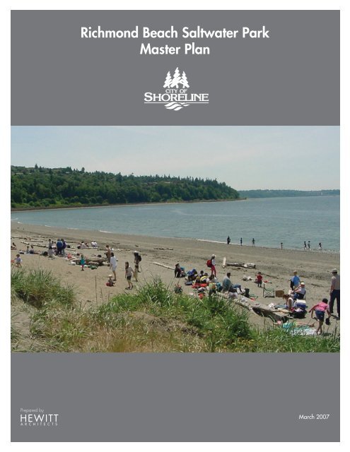 Richmond Beach Saltwater Park Master Plan