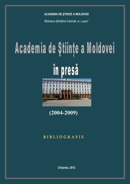 Download Biblioteca Stiinţifică Centrală A Lupan Academia