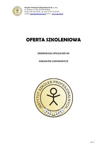 OFERTA SZKOLENIOWA - img1.oferia.pl