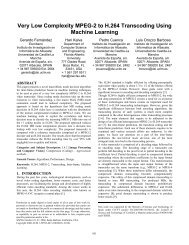 Very Low Complexity MPEG-2 to H.264 Transcoding Using Machine ...