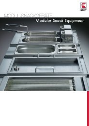 MODUL-SNACKGERÄTE - Ubert Gastrotechnik GmbH