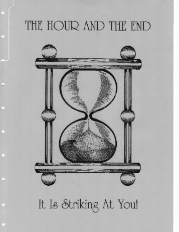 THE HOUR AND THE END.pdf - Bible Study