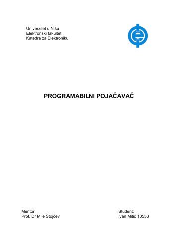 pdf - Univerzitet u Nišu