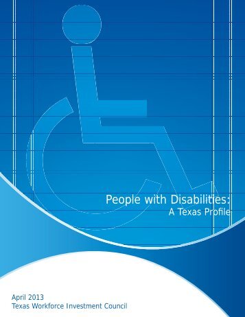 People with Disabilities: A Texas Profile