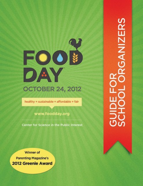 Guide for Schools - Food Day