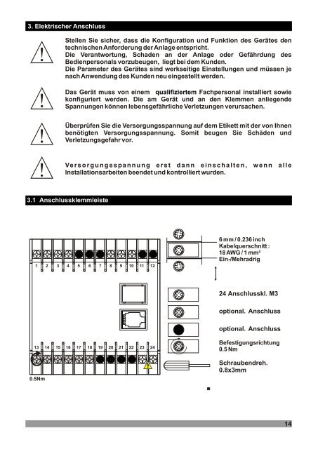 Handbuch Regler - Positron Annihilation in Halle