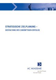 Strategische Zielplanung, PDF, ca. 190 KB - Andree Consult Gmbh