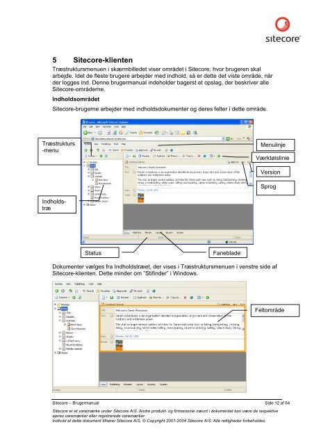 Brugermanual Sitecore Content Manager - Sitecore Developer ...