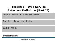 Lesson 5 – Web Service Interface Definition (Part II)