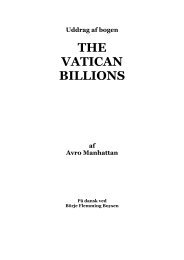 THE VATICAN BILLIONS - The Spirit of Prophecy Publications