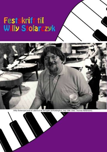 Festskrift (pdf) - willy stolarczyk