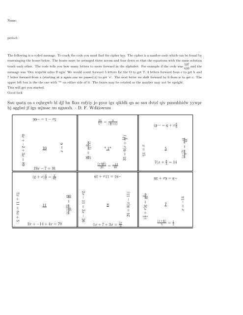 Cypher puzzle 2