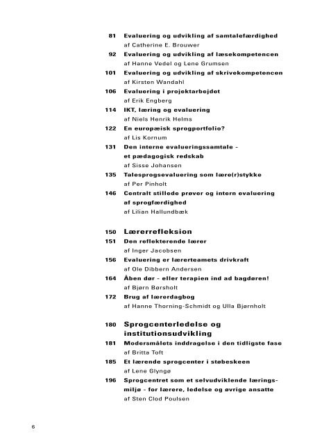 Intern evaluering - Ministeriet for Børn - Undervisningsministeriet