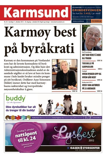 nattåpent til kl. 24 - Karmsund Avis